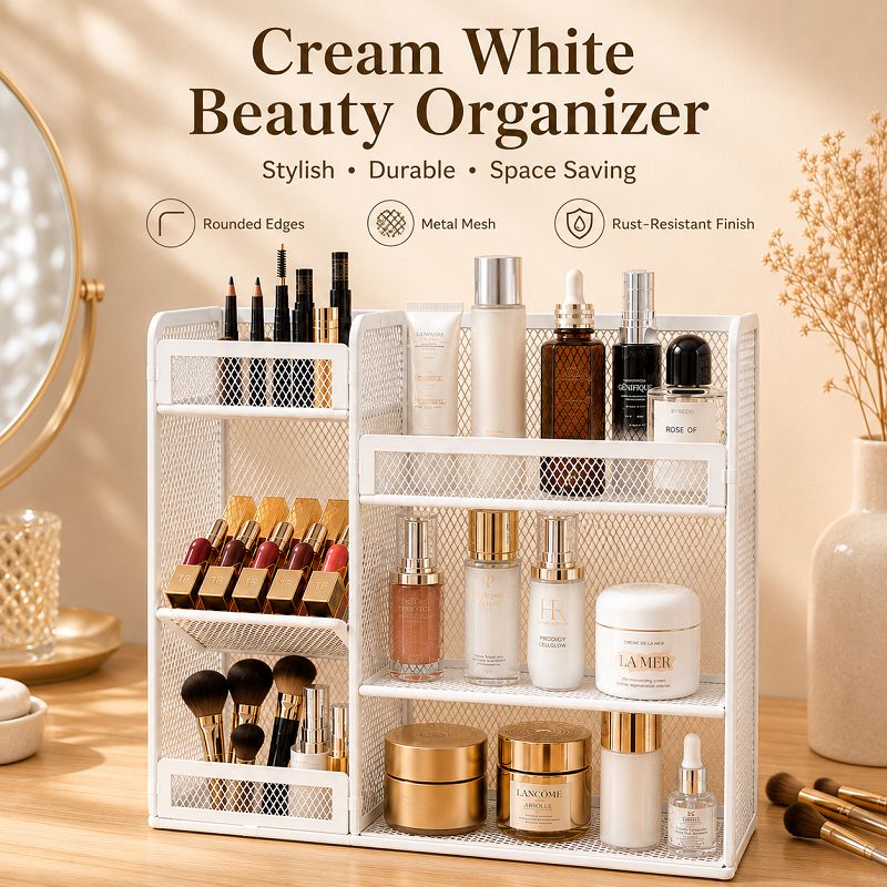 In‑cabinet Makeup Storage Container